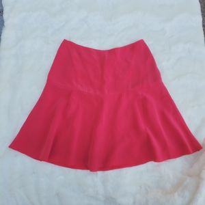 Aritzia Wilfred pink silk skirt